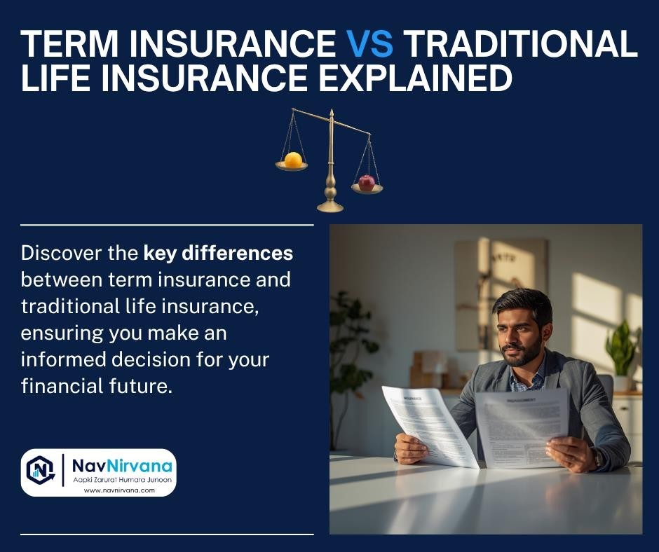 term insurance vs traditional life